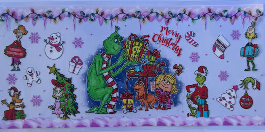 16oz UV DTF Libbey Wrap Christmas W125