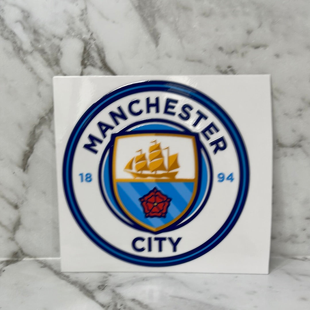 UV DTF Decal - Soccer Manchester City Football Club #D31