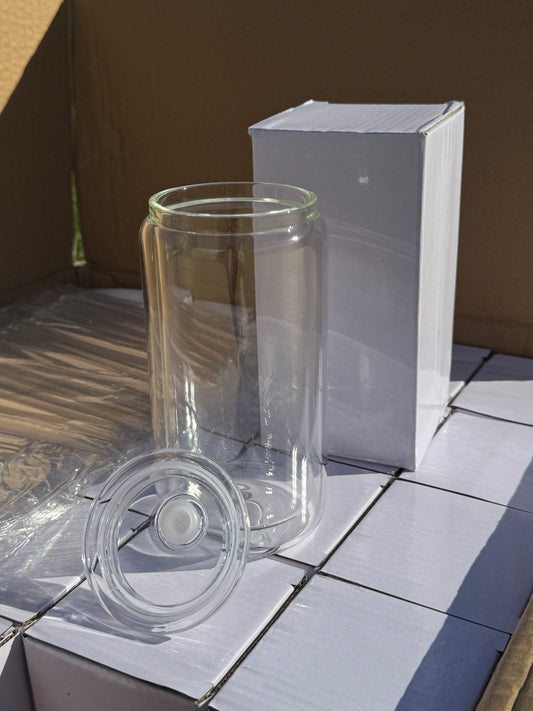 16oz Snow Globe Libbey | Clear Lid V2