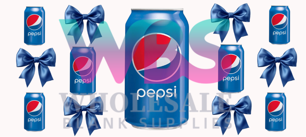 16oz UV DTF Libbey Wrap – Pepsi #638