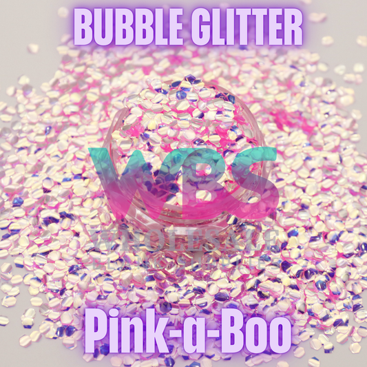 🎀 PINK-A-BOO | Bubble Glitter – 50gm 🎀