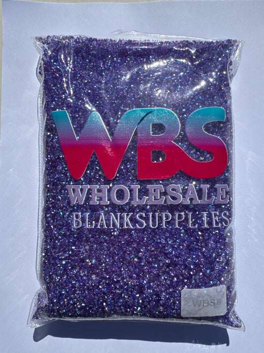 3mm AB LUX Diamond Shaped Rhinestones 500g | Pointed Back Rhinestone Crystals AB LUX - WBS8
