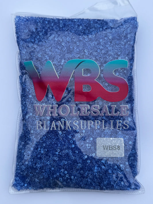 3mm Diamond Shaped Rhinestones 500g | Pointed Back Rhinestone Crystals WBS8