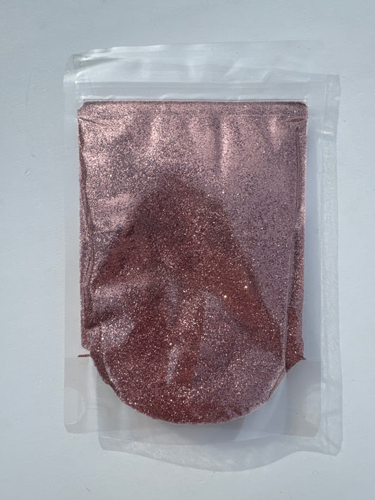 Rose Gold Fine Glitter | 50gm | Rose Gold