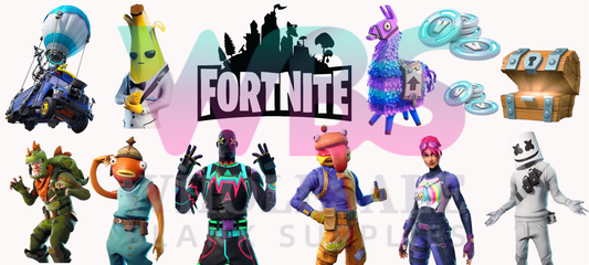 16oz UV DTF Libbey Wrap Fortnite PlayStation  #74
