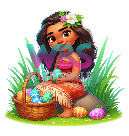 Easter Decal  | Moana #E4