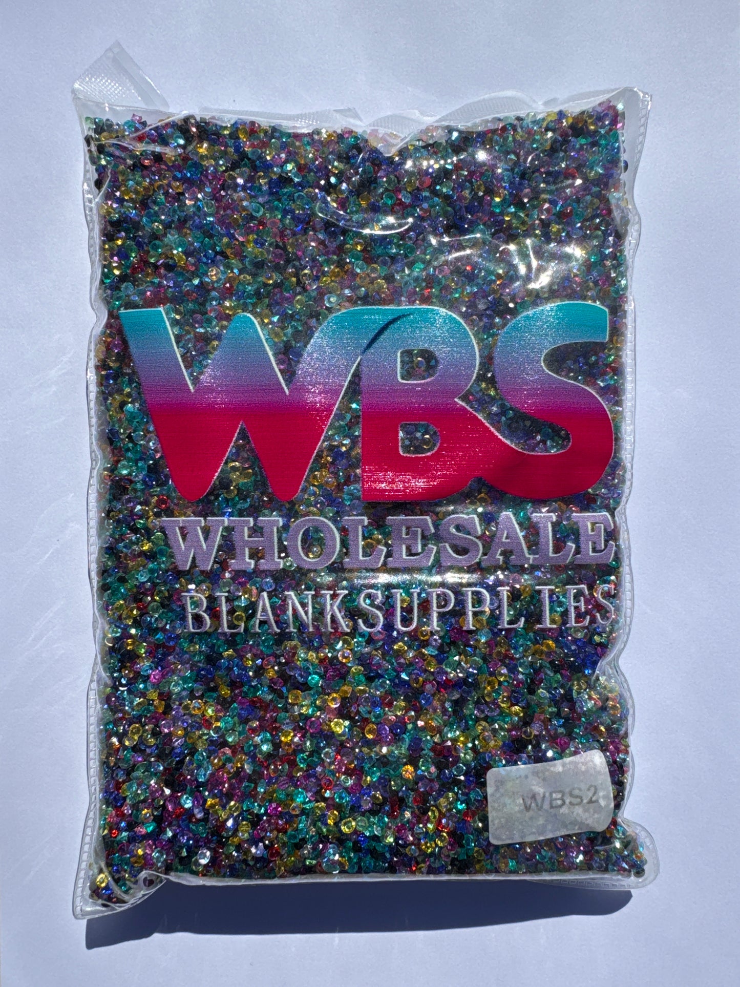 3mm AB LUX Diamond Shaped Rhinestones 500g | Pointed Back Rhinestone Crystals AB LUX - WBS2