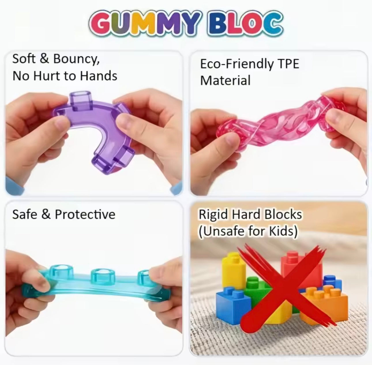 GUMMY BLOC - Sensory Pack 28 pieces