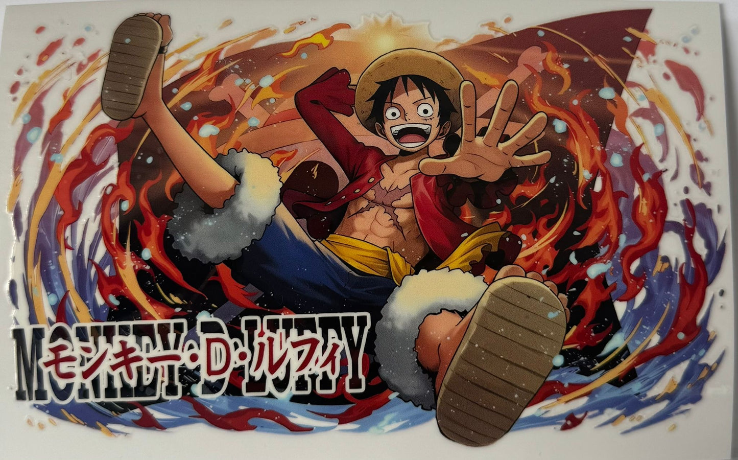 16oz UV DTF Libbey Wrap One Piece Monkey #W176