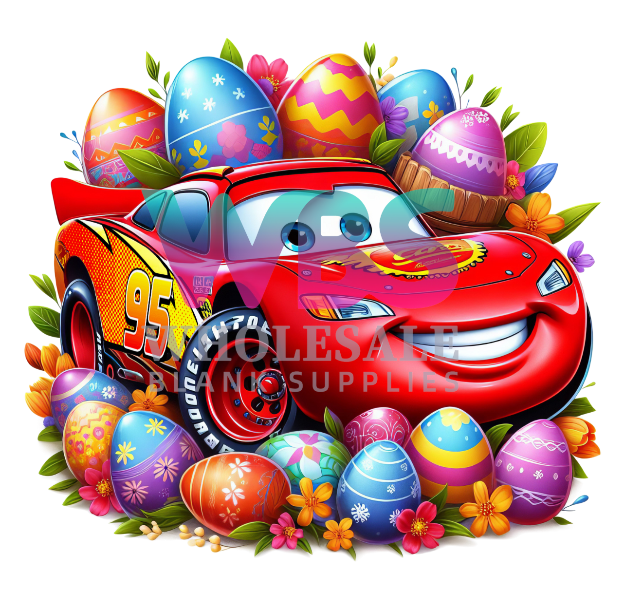 Easter Decal  | Cars #E6