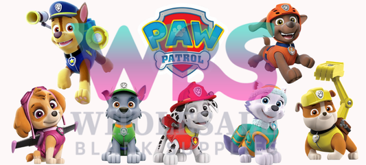 16oz UV DTF Libbey Wrap – Paw Patrol #619