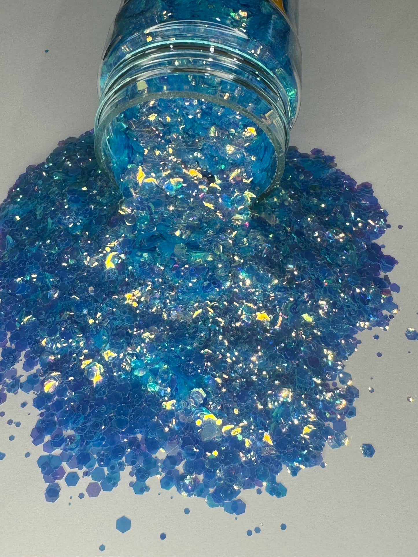 Chunky Glitter | 75gm | Irridicent Blue Sparkle