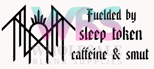 16oz UV DTF Libbey Wrap Tatt Boy Cowboy Fueled by Caffeine SMUT SLEEP #A396