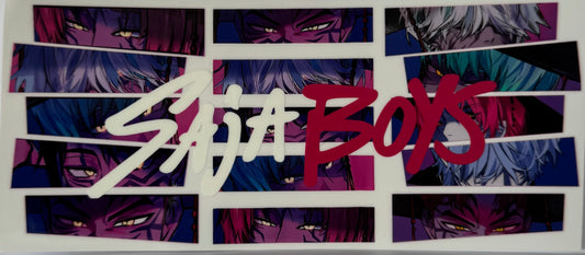 16oz UV DTF Libbey Wrap Kpop – HUNTRIX K-POP SAJA BOYS  #W166