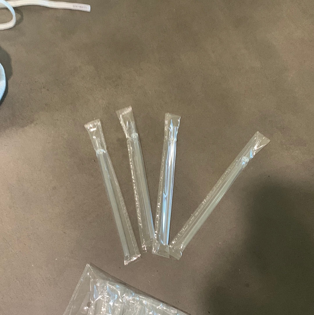 1x Straw in plastic 16oz