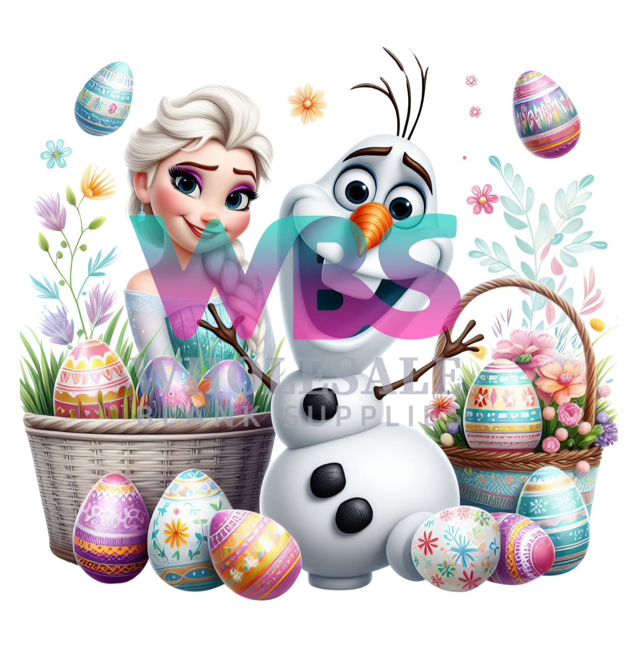 Easter Decal  | Frozen Elsa Olaf #E7