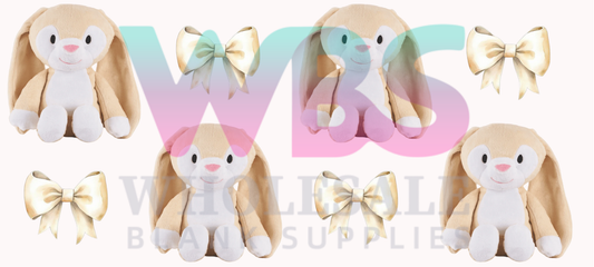 16oz UV DTF Libbey Wrap Riff raff Clover The Bunny  bunny bows #a402