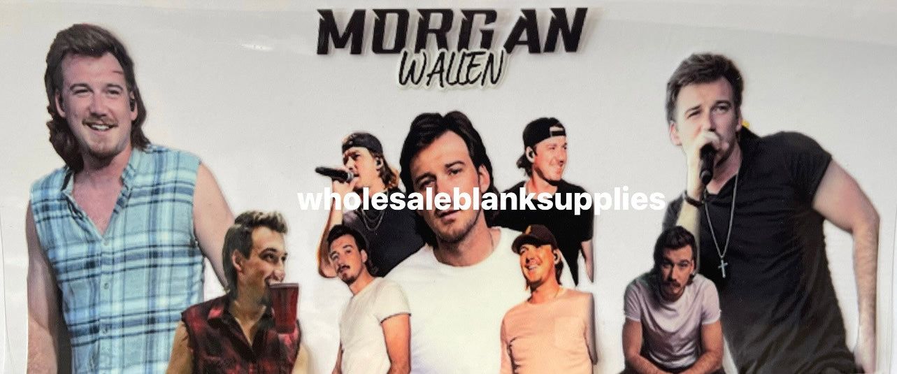 16oz UV DTF Libbey Wrap Morgan Wallen WBS #83