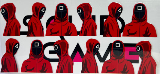 16oz UV DTF Libbey Wrap Squid Games version2 #277