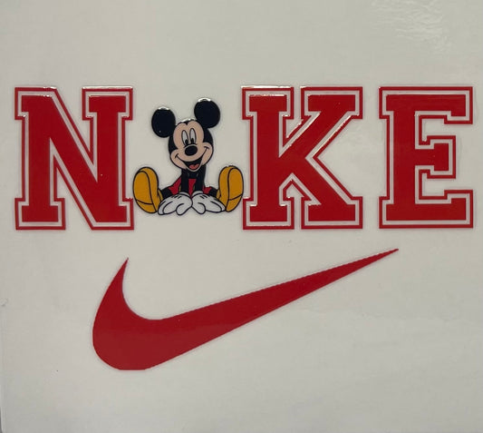 UV DTF Decal - Nike Mickey Mouse #D79