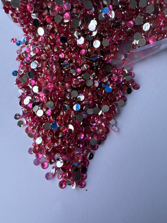 3mm Flat Back Silver Back Crystal Diamond Rhinestones | 20gm | WBS-21