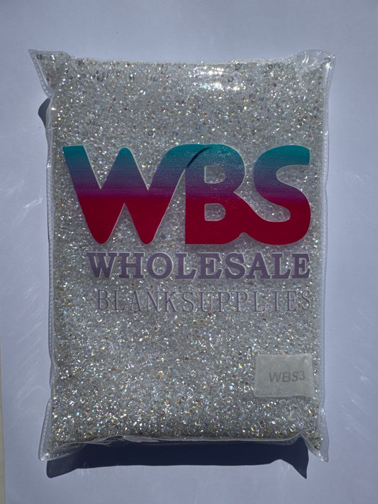 3mm AB LUX Diamond Shaped Rhinestones 500g | Pointed Back Rhinestone Crystals AB LUX - WBS3