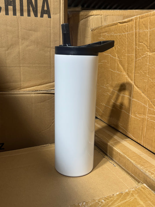 20oz Sublimation Drink Bottle with Clip SALE