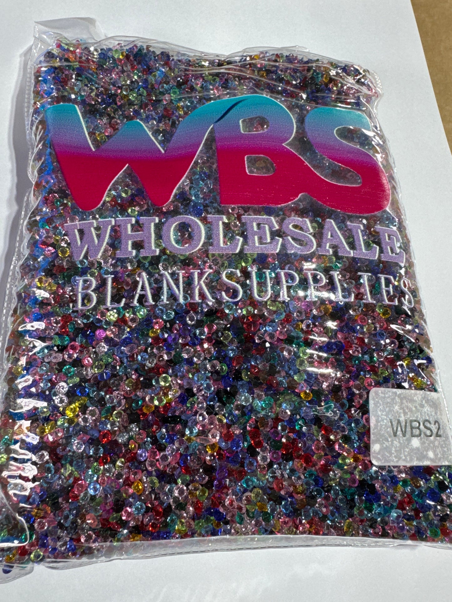 3mm Diamond Shaped Rhinestones | Pointed Back Rhinestone Crystals WBS2