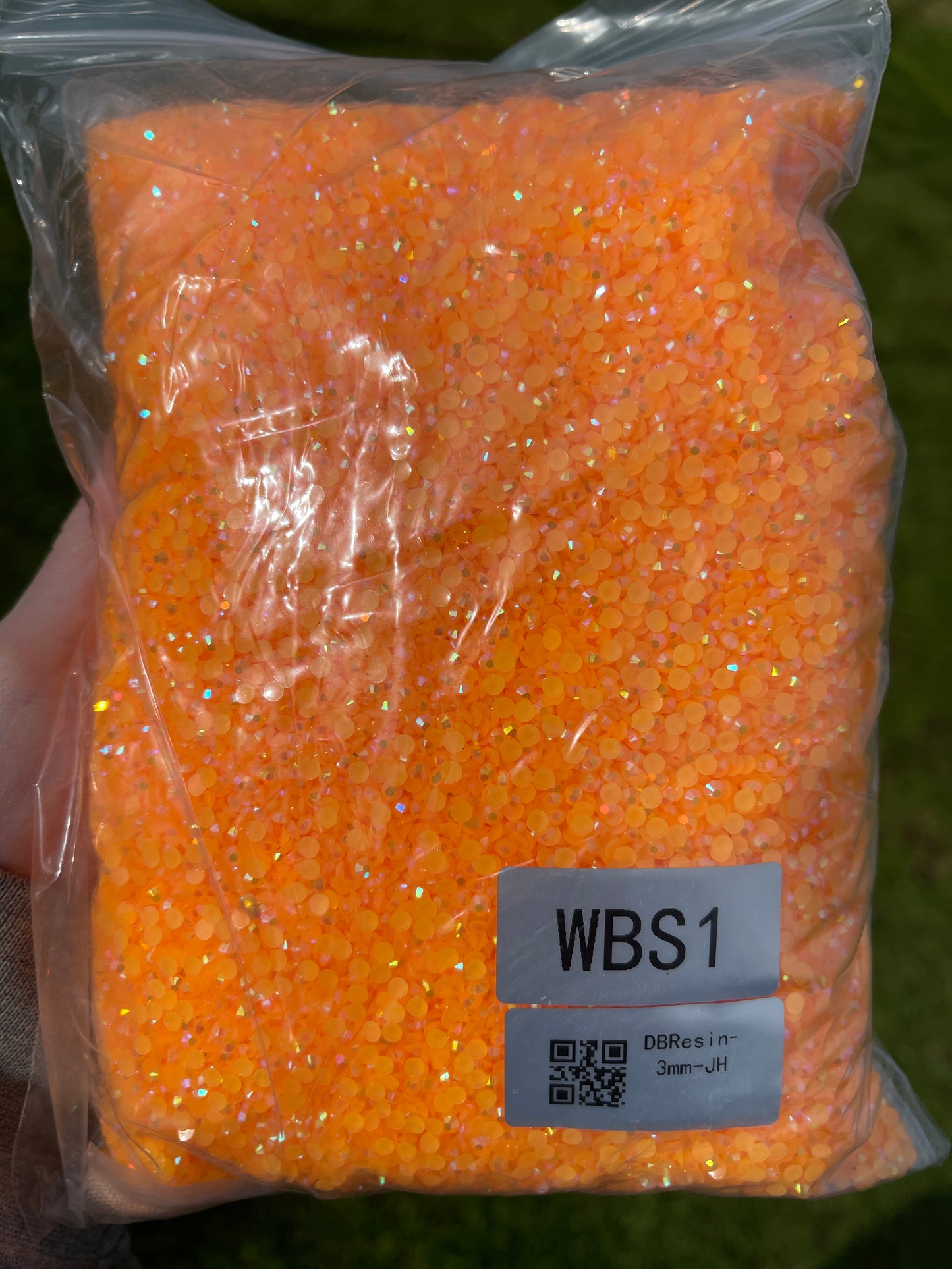 3mm Flat Back Crystal Diamond Rhinestones | 100gm | WBS-JH