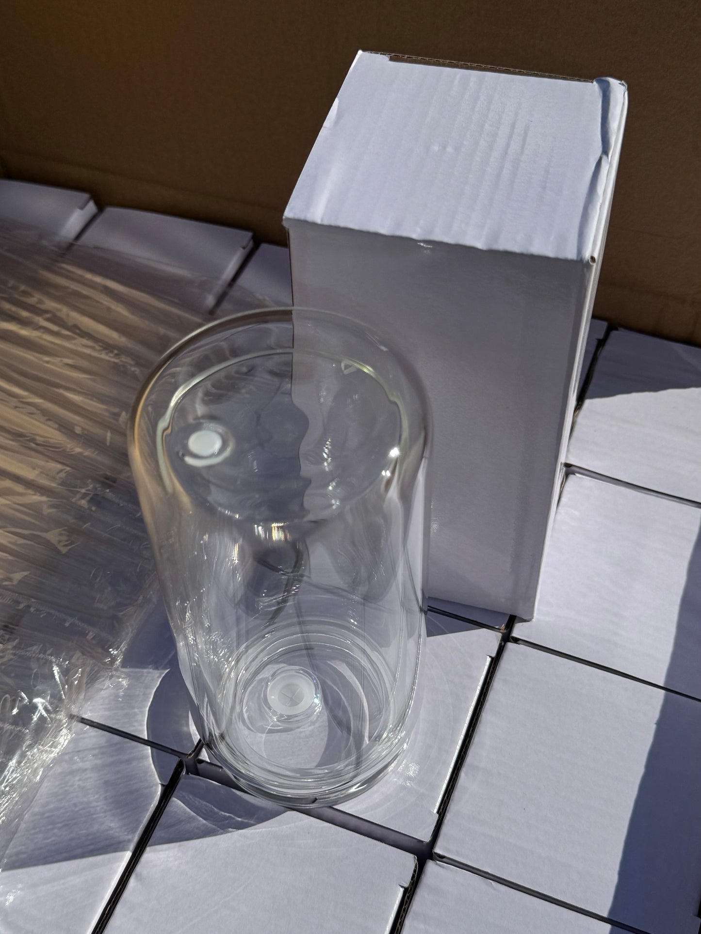 16oz Snow Globe Libbey | Clear Lid V2