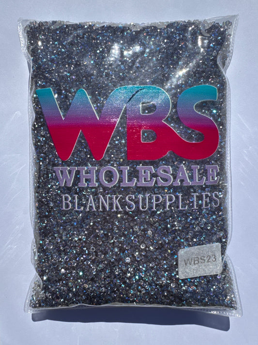 3mm AB LUX Diamond Shaped Rhinestones 500g | Pointed Back Rhinestone Crystals AB LUX - WBS23