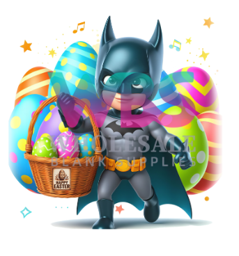 Easter Decal  | Batman #E24