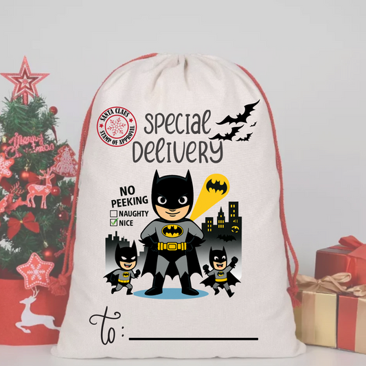 BATMAN SANTA SACK | Digital Download
