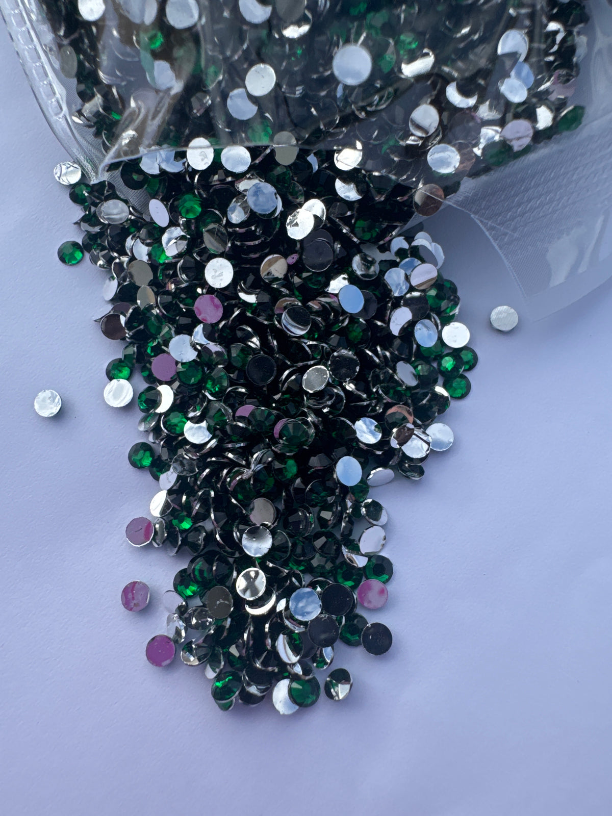 3mm Flat Back Silver Back Crystal Diamond Rhinestones | 100gm | WBS-06