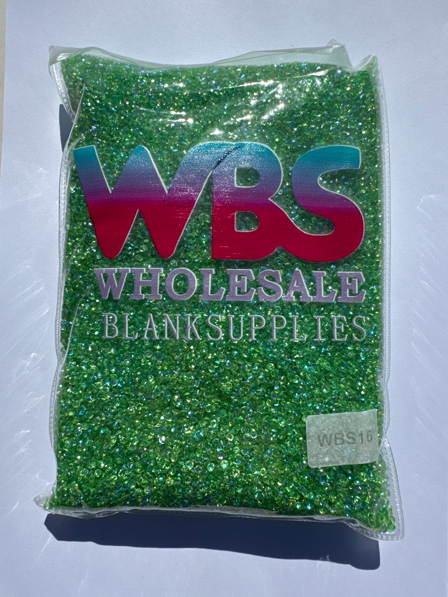 3mm AB LUX Diamond Shaped Rhinestones 500g | Pointed Back Rhinestone Crystals AB LUX - WBS16