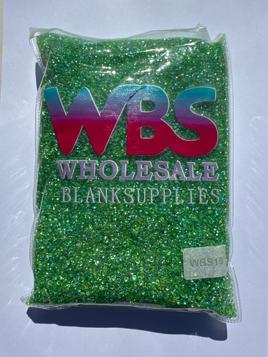 3mm AB LUX Diamond Shaped Rhinestones 500g | Pointed Back Rhinestone Crystals AB LUX - WBS16