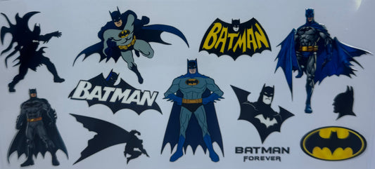 16oz UV DTF Libbey Wrap AFL batman  #273