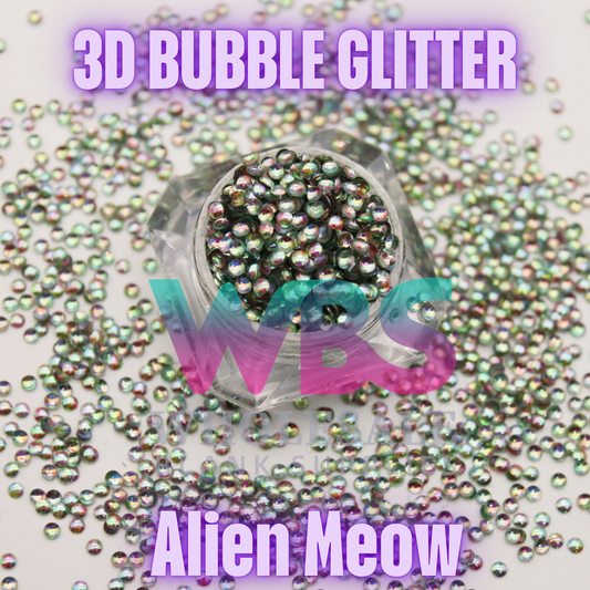 Alien Meow | 3D  Bubble Glitter – 50gm