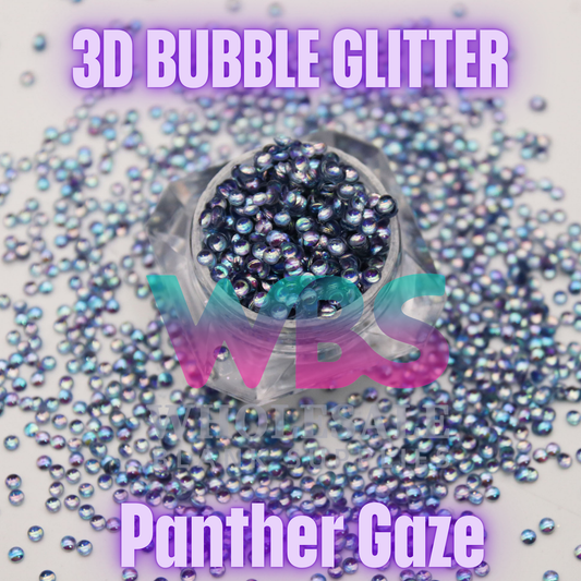 Panther Gaze | 3D  Bubble Glitter – 50gm