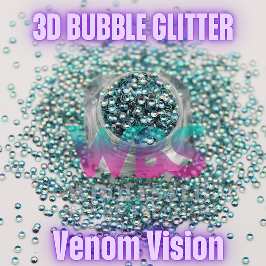 Venom Vision | 3D  Bubble Glitter –  50gm