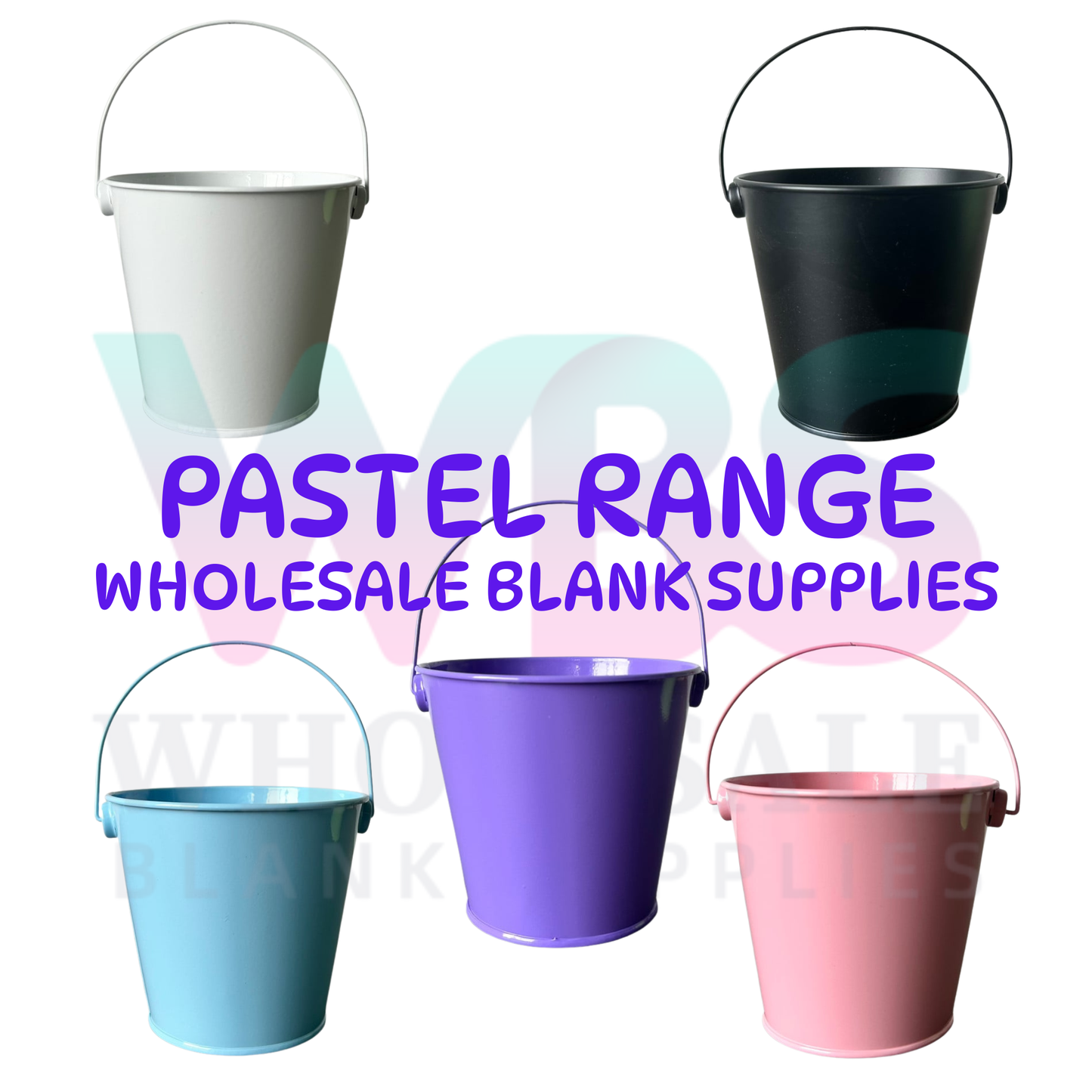 PASTEL Easter Metal Bucket | EOFY