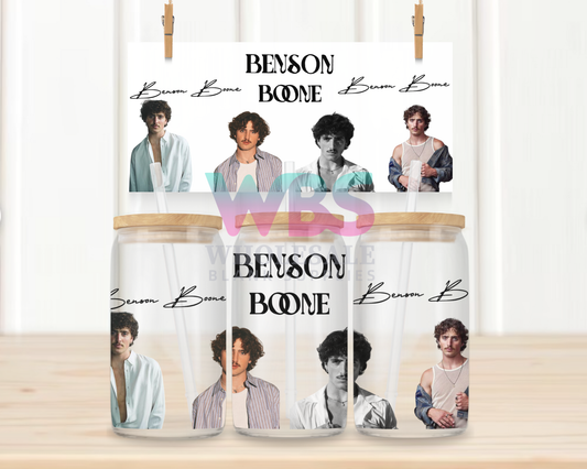 16oz UV DTF Libbey Wrap – Benson Bone Singer  #W57