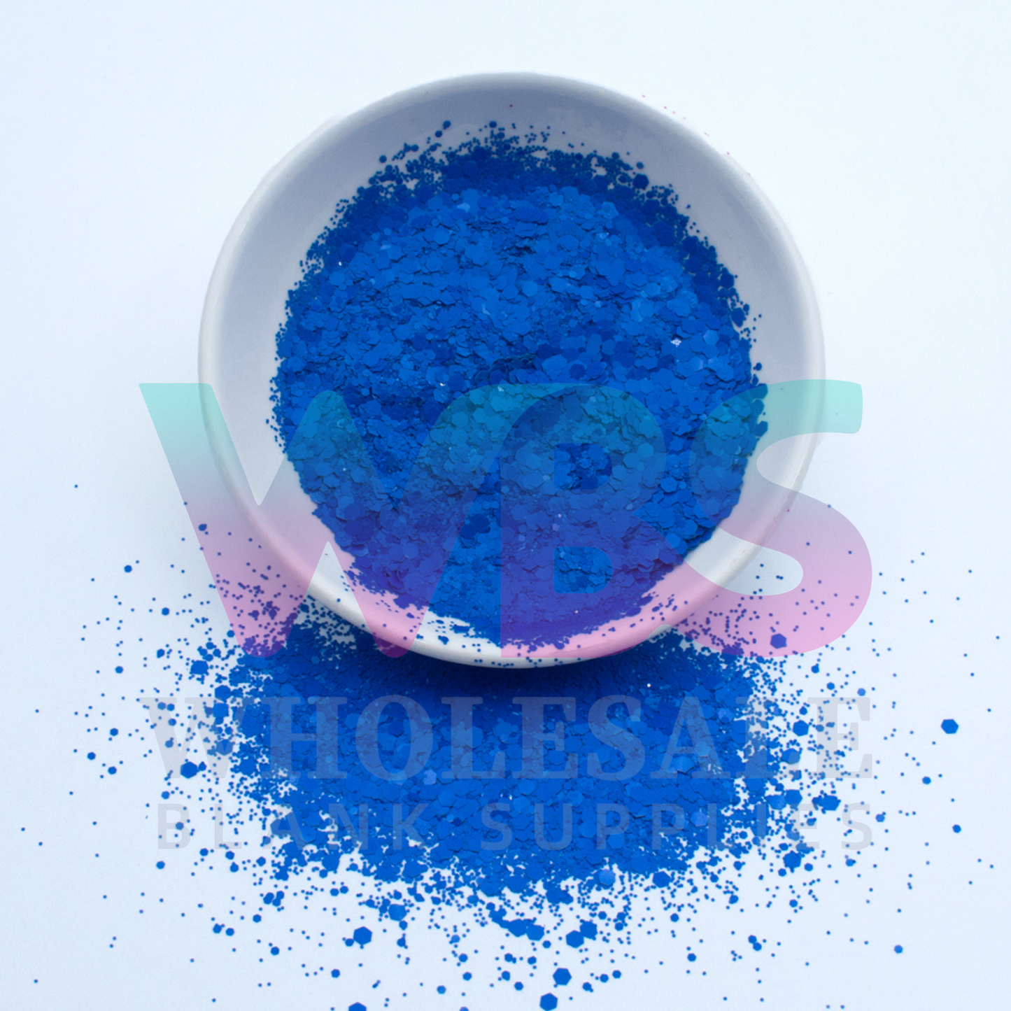 ⚡BLUE BOLT | Chunky Matte Glitter Bottle – 50gm ⚡