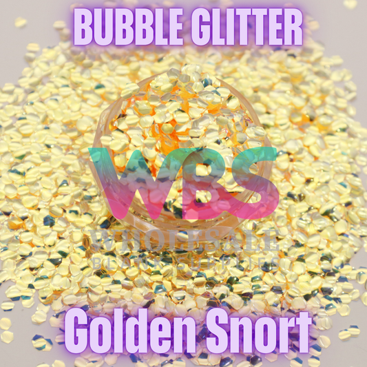 ✨ GOLDEN SNORT | Bubble Glitter – 50gm ✨