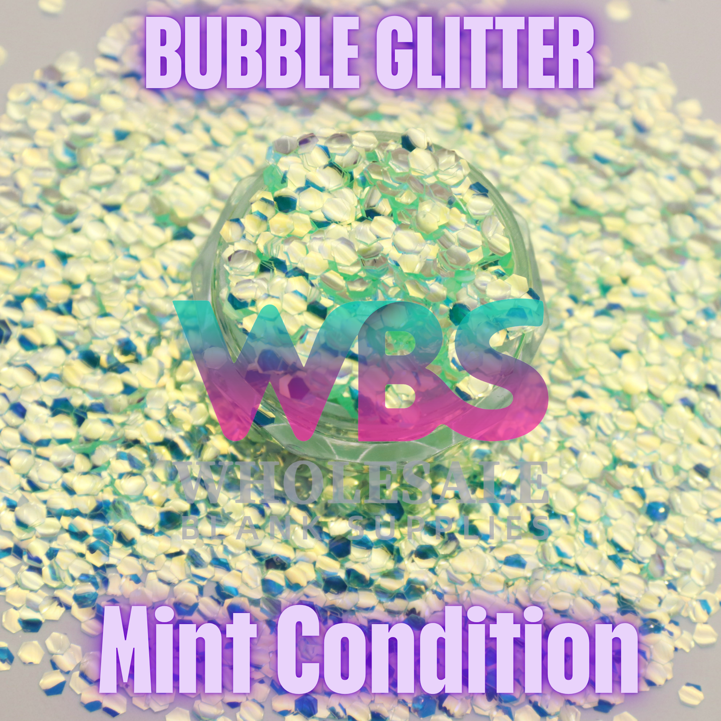 🌿 MINT CONDITION | Bubble Glitter – 50gm 🌿
