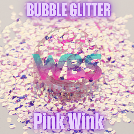 💖 PINK WINK | Bubble Glitter – 50gm 💖