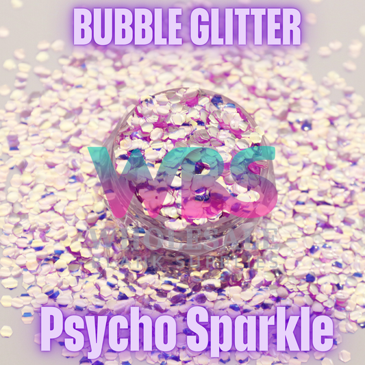 💜 PSYCHO SPARKLE | Bubble Glitter – 50gm 💜