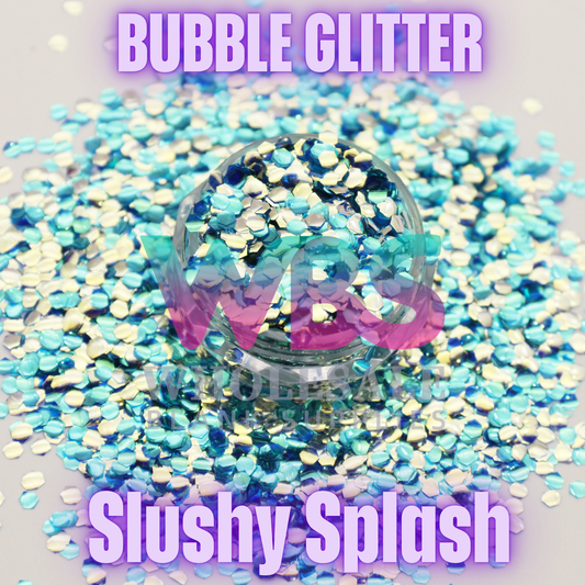 💙 SLUSHY SPLASH | Bubble Glitter – 50gm 💙
