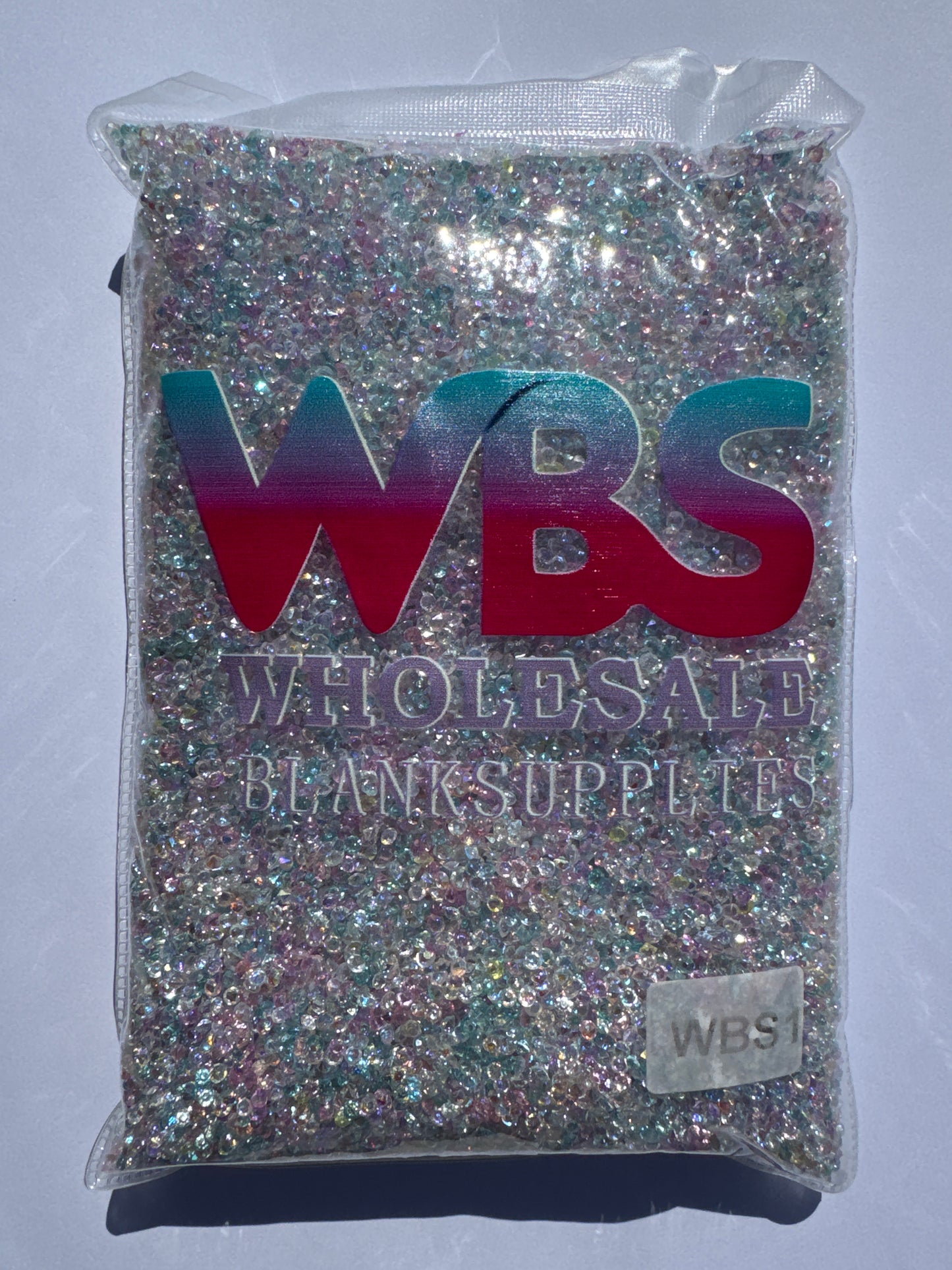 3mm AB LUX Diamond Shaped Rhinestones 500g | Pointed Back Rhinestone Crystals WBS1 - AB