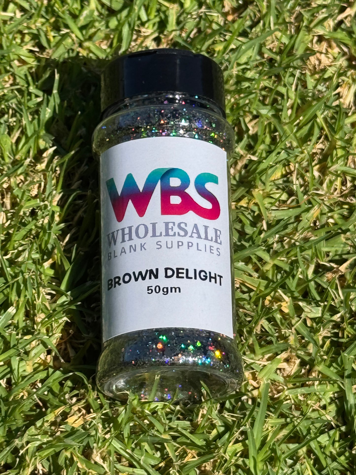 BROWN DELIGHT | Chunky Matte Glitter Bottle – 50gm 🌼